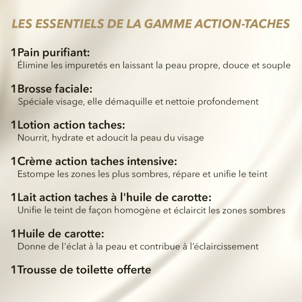 HT26 Paris Anti Blemishes Box / Coffret Action Taches carotte