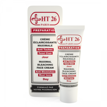 HT26 Preparation Maximal bleaching face cream / Crème jour éclaircissante maximale