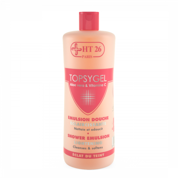 HT26 Topsygel Brightening shower emulsion / Emulsion douche eclaircissant